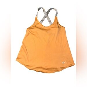 Nike Dri-FIT Orange Athletic Tank